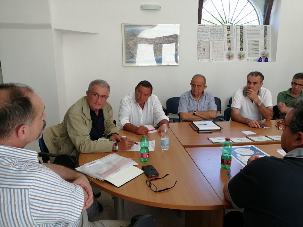 Milillo incontra on.Lavarra e sindaci della Piana degli Ulivi Monumentali